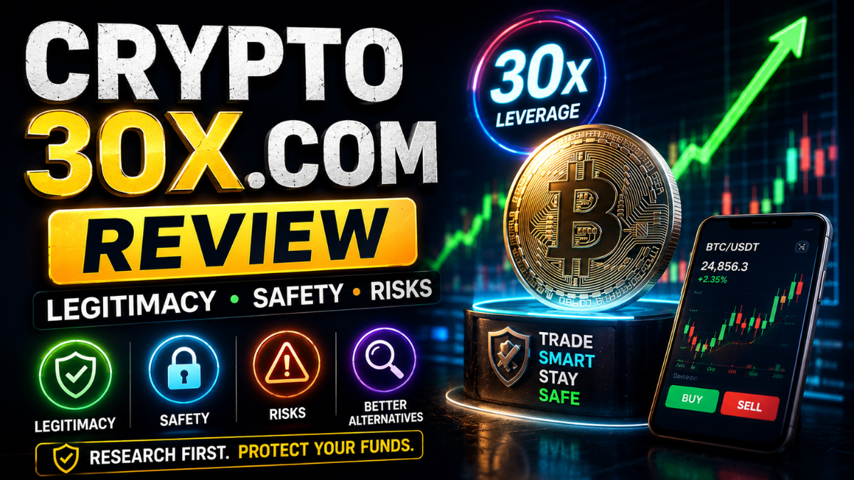 Crypto30x.com Review: Legitimacy, Safety and Risks