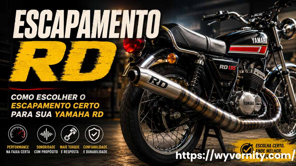 Escapamento RD: How to Choose the Right Exhaust for Yamaha RD Bikes
