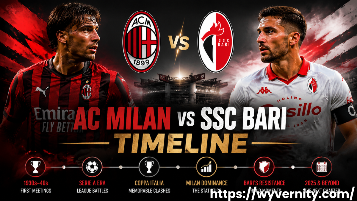AC Milan vs SSC Bari Timeline: Key Matches & History