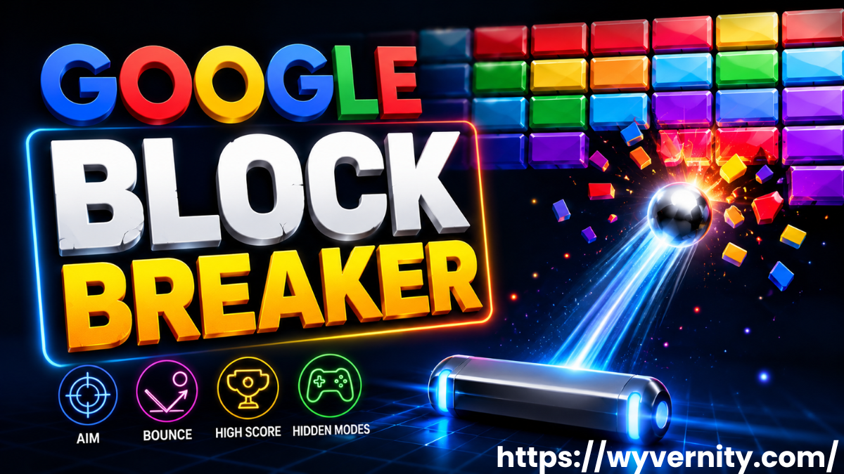 Google Block Breaker