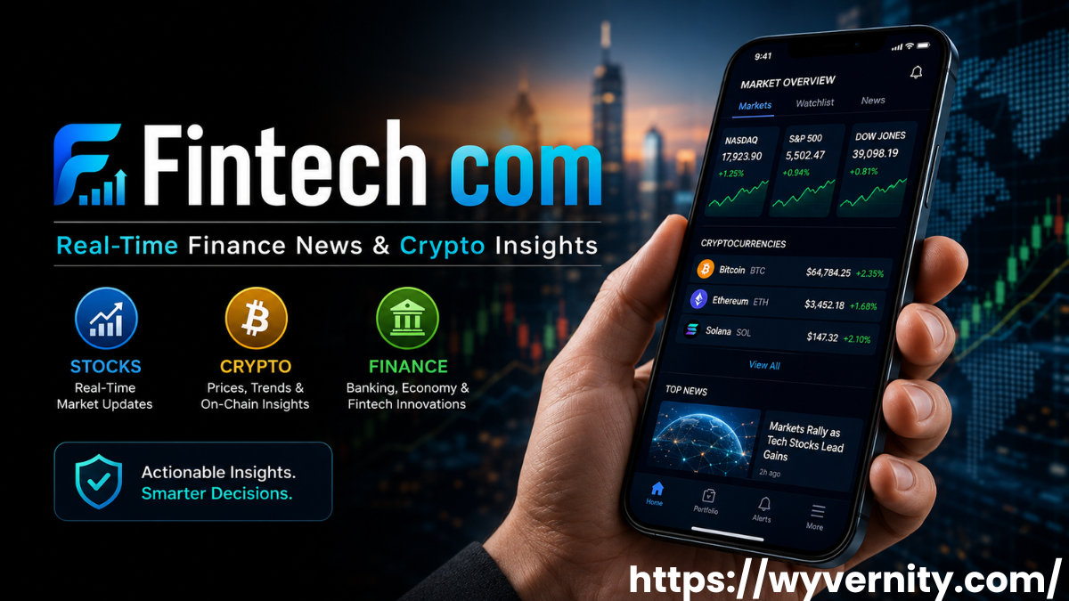 Fintech com: Real-Time Finance News & Crypto Insights