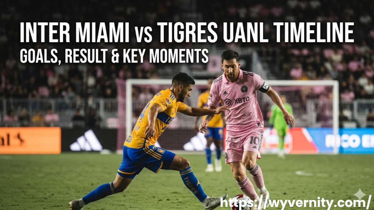 Inter Miami vs Tigres UANL Timeline