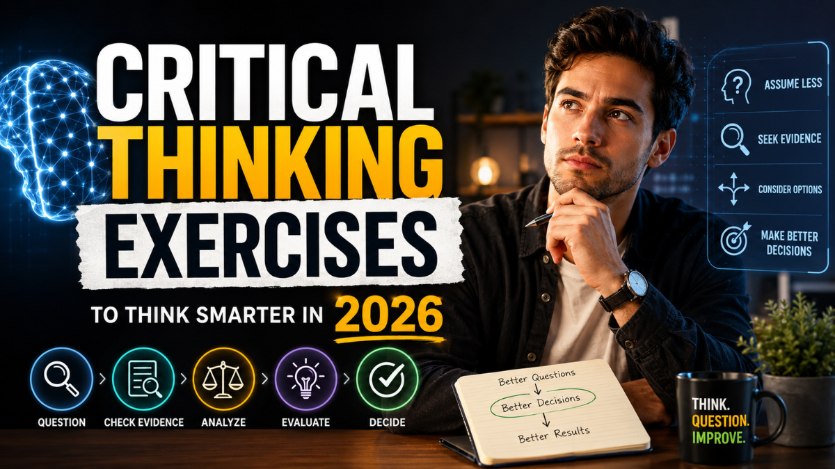 Critical Thinking Exercises to Think Smarter in 2026