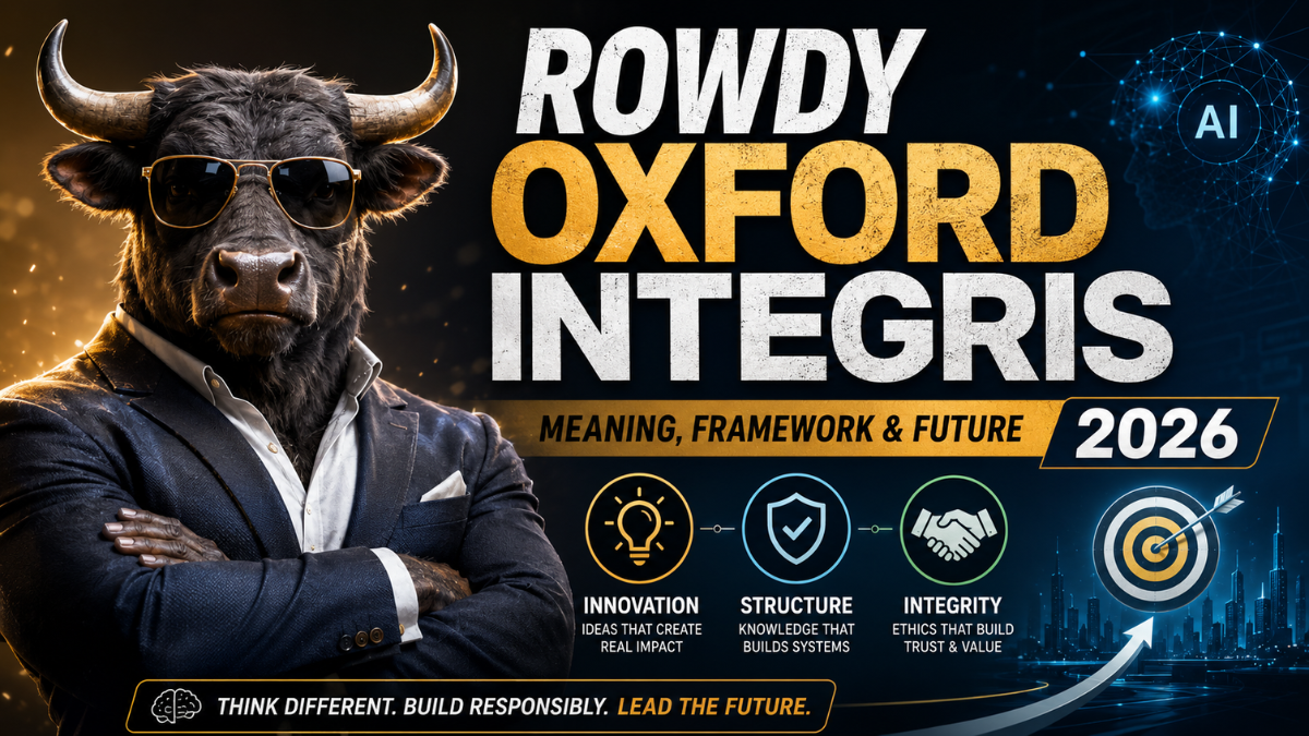 Rowdy Oxford Integris: Meaning, Framework & Future 2026