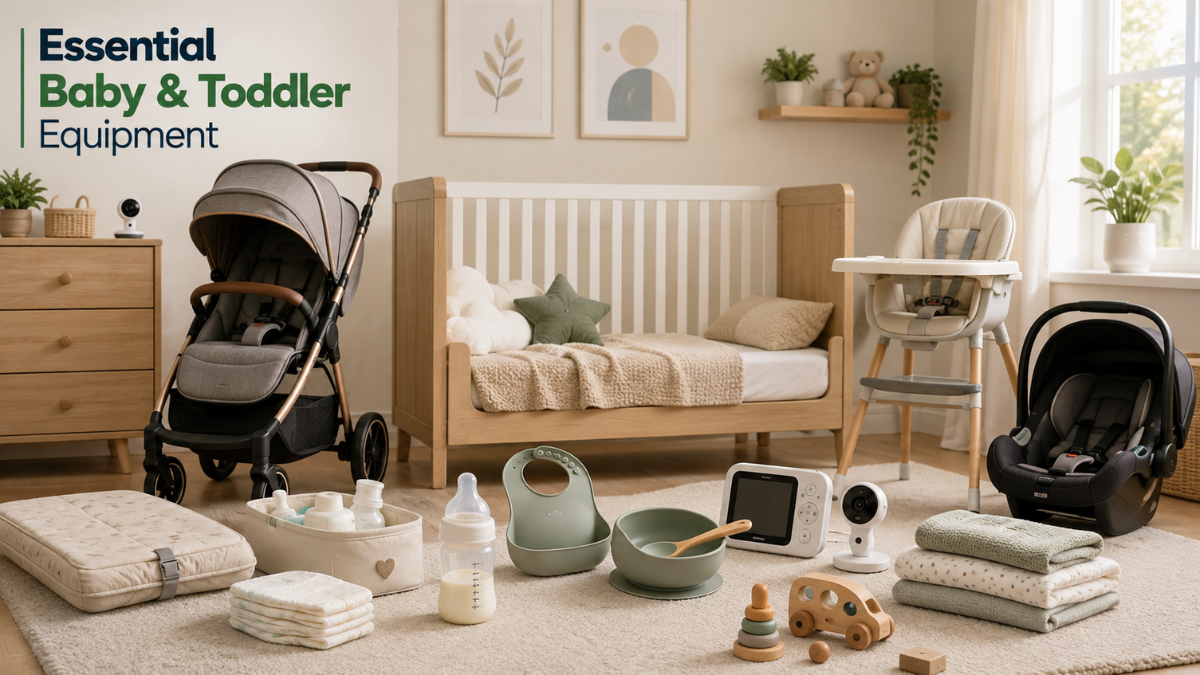 Essential Baby and Toddler Equipment Lumolog