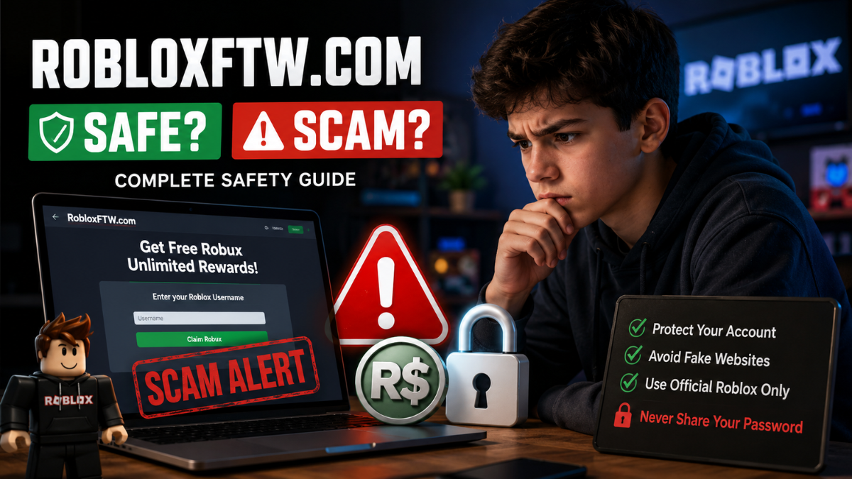 Robloxftw Com: Is It Safe or a Free Robux Scam?