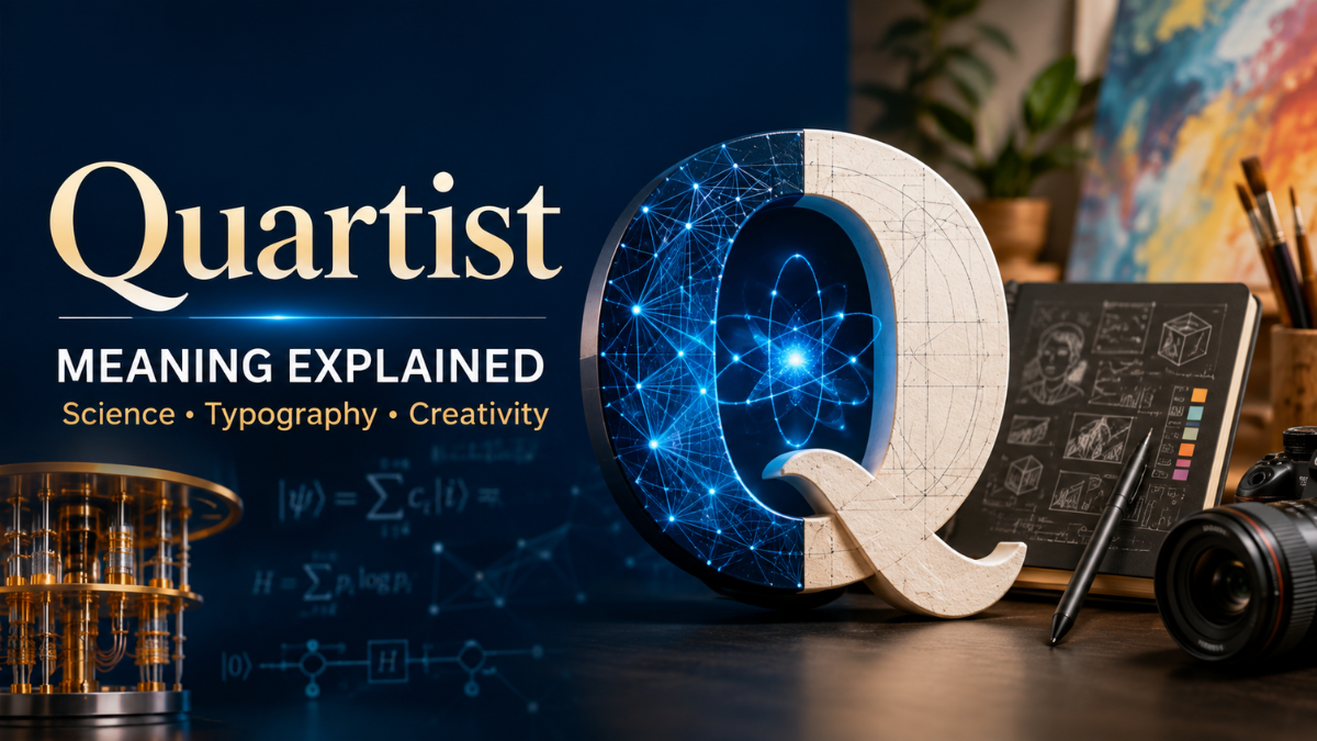 Quartist Meaning: Creative Identity, Quantum AI & Font
