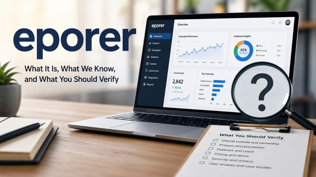 Eporer: What It Is, What We Know, and What You Should Verify